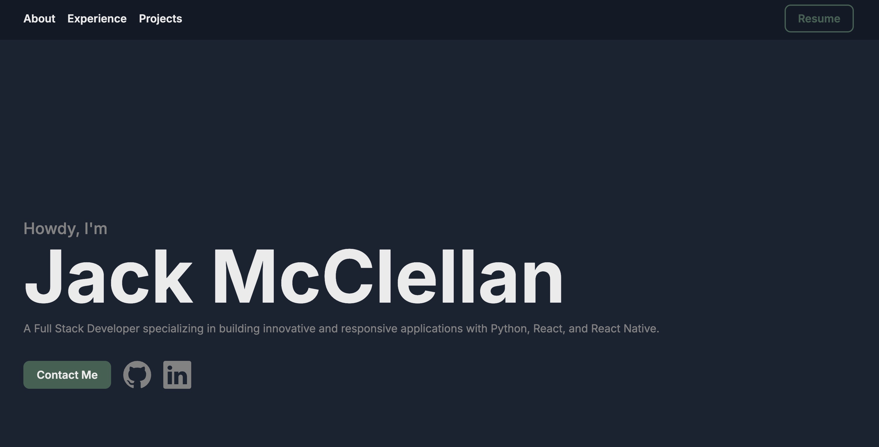 Portfolio Website media 1